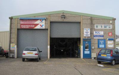 SGG Dunsfold Park Garage Store Image